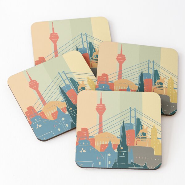 Item preview, dusseldorf skyline designed and sold by BekimART2.