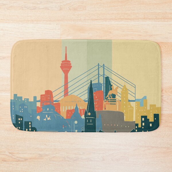 Item preview, dusseldorf skyline designed and sold by BekimART2.