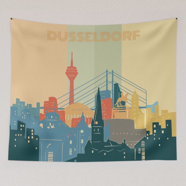 Item preview, dusseldorf skyline designed and sold by BekimART2.