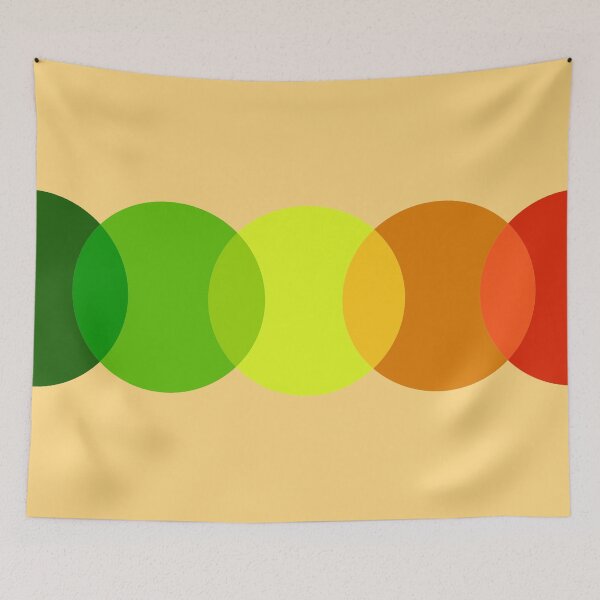 Item preview, rainbow colored circles designed and sold by tuurskaya.