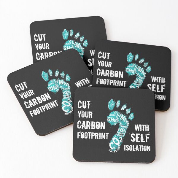 Item preview, Cut your Carbon footprint with self isolation designed and sold by DebbieT68.