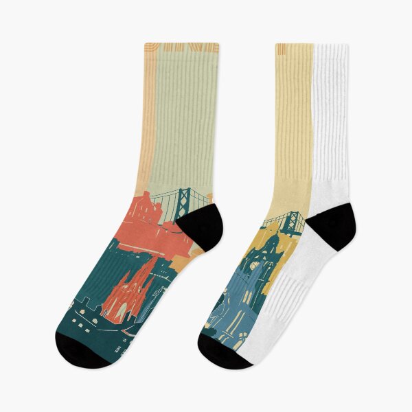 Item preview, edinburgh skyline designed and sold by BekimART2.
