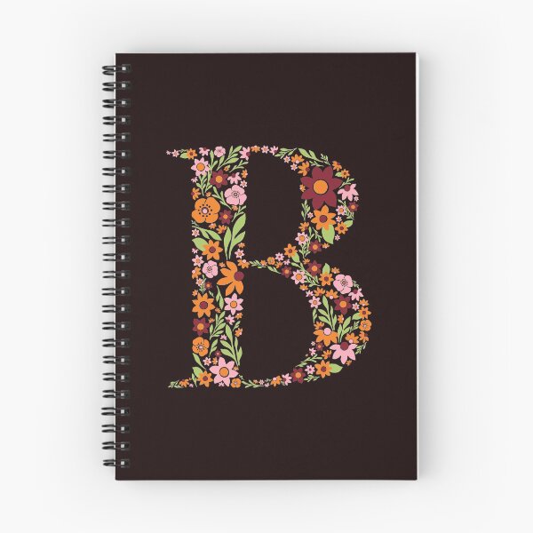 Artikelvorschau, Retro Blumenbuchstabe B. entworfen und verkauft von zeljkica.