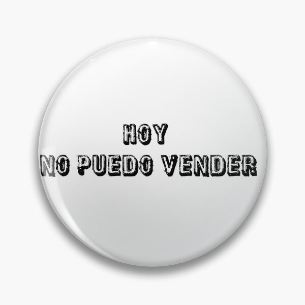 Item preview, Hoy no puedo vender designed and sold by Axel20.