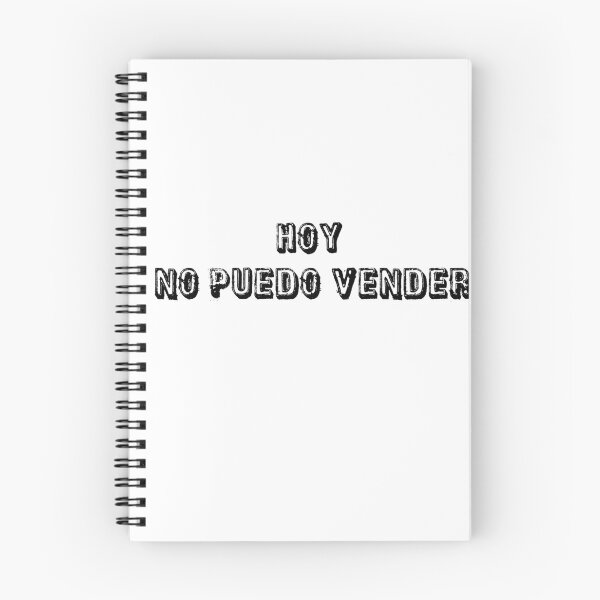 Item preview, Hoy no puedo vender designed and sold by Axel20.