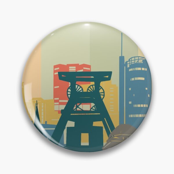 Item preview, essen skyline designed and sold by BekimART2.