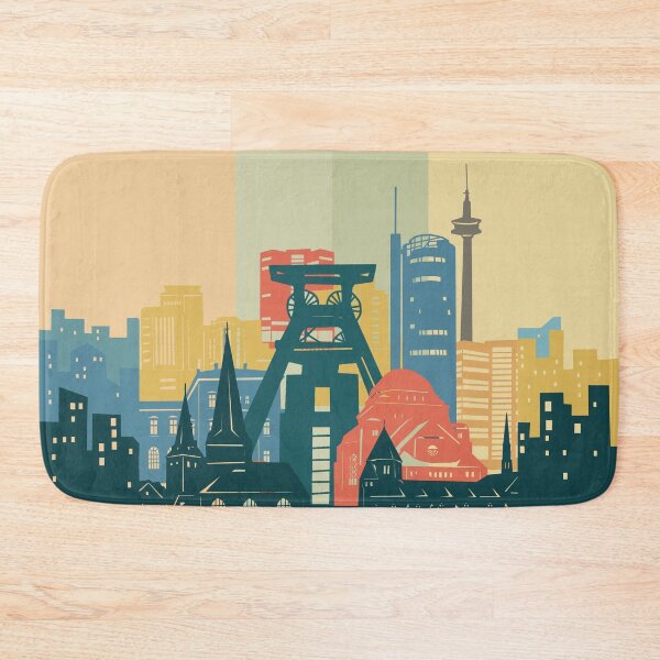 Item preview, essen skyline designed and sold by BekimART2.
