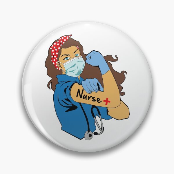 Strong Nurse Pin