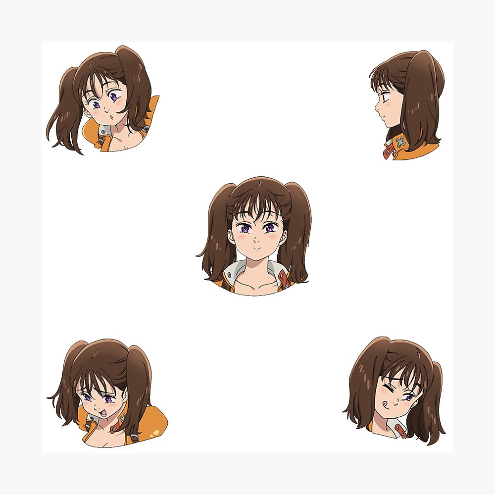 The Seven Deadly Sins Ban /& Hawk Metal Pin Set