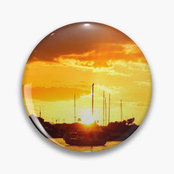 Item preview, Sailboat in Stunning Sunset designed and sold by banditandkoko.