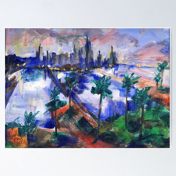 Item preview, Long Beach at Dusk designed and sold by Randy Sprout.
