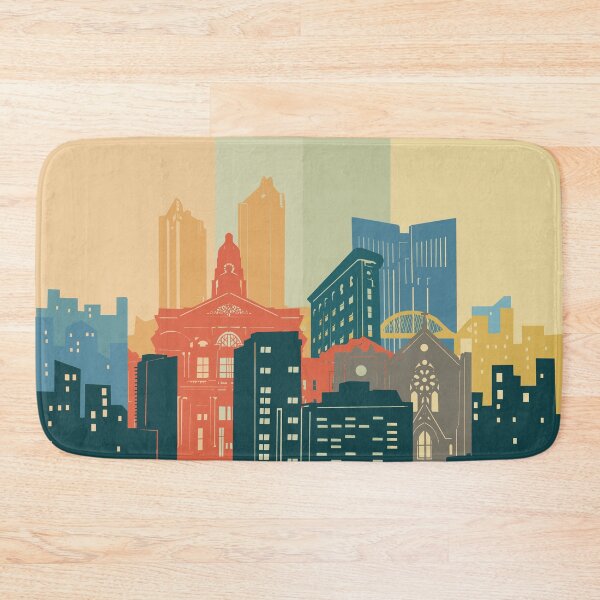 Item preview, fort worth skyline designed and sold by BekimART2.