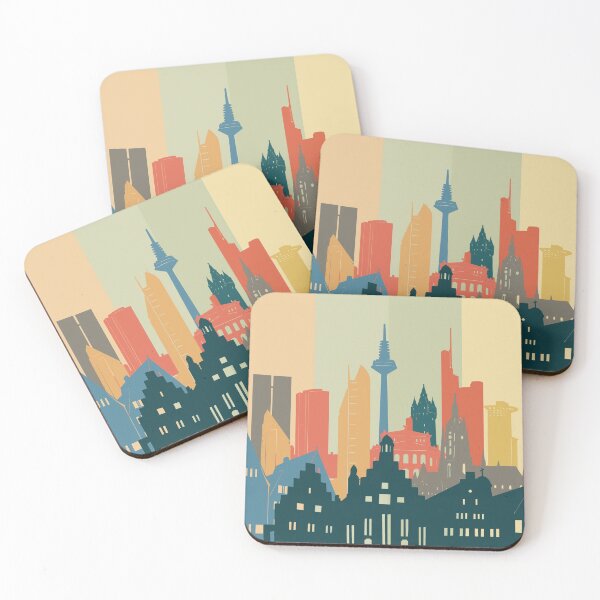 Item preview, frankurt skyline designed and sold by BekimART2.