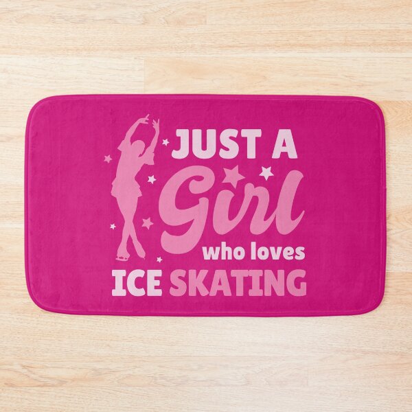 Item preview, Just a girl who loves ice skating designed and sold by Tender Flower Clothing.