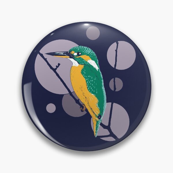 Item preview, Kingfisher on a bough designed and sold by savousepate.