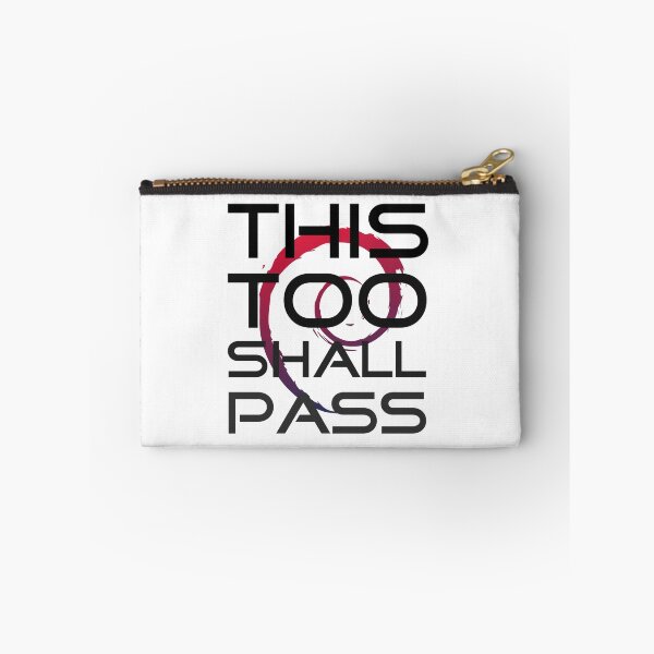 Item preview, This Too Shall Pass typography design designed and sold by infinitunes.