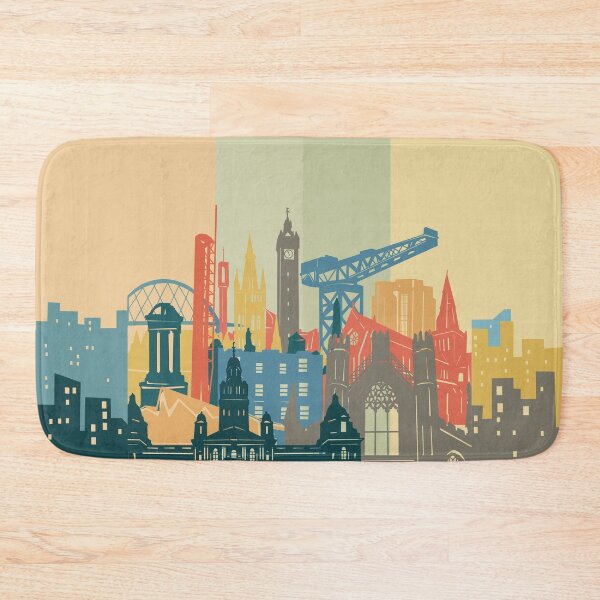 Item preview, glasgow skyline designed and sold by BekimART2.