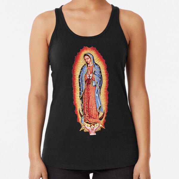 Our Lady of Guadalupe Virgin Mary Racerback Tank Top