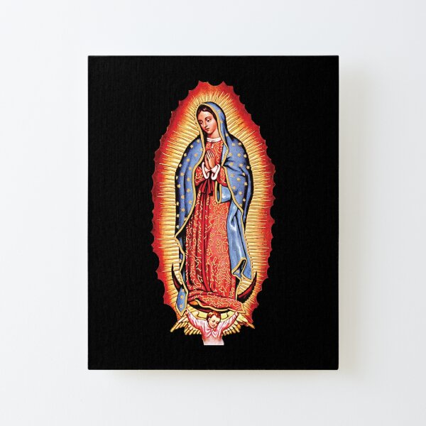 Our Lady of Guadalupe Virgin Mary Canvas Mounted Print
