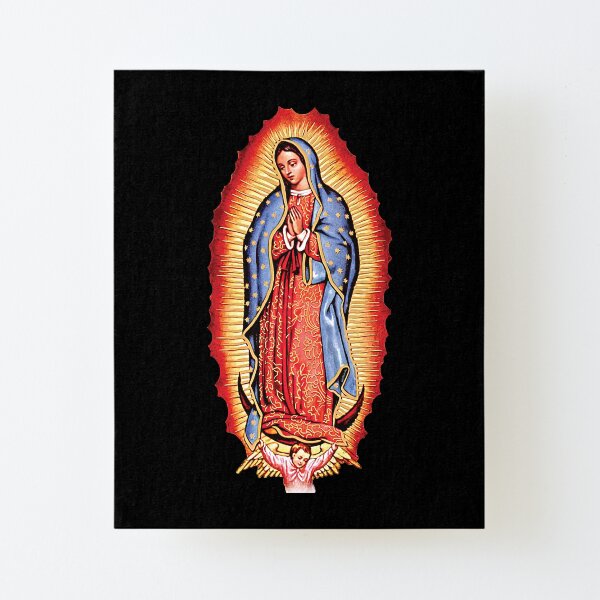 Our Lady of Guadalupe Virgin Mary Canvas Mounted Print