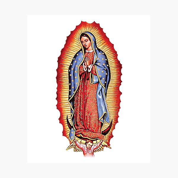 Our Lady of Guadalupe Virgin Mary Photographic Print.