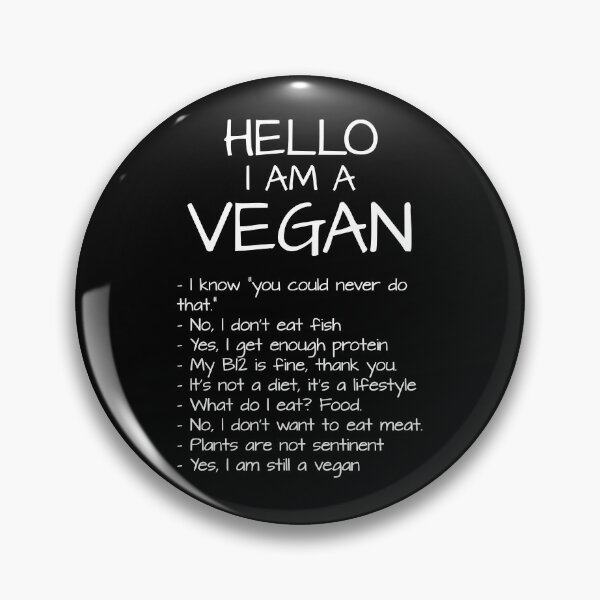 Item preview, Neatar: Hello I am a Vegan designed and sold by Neatar.