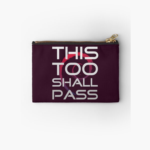 Item preview, This Too Shall Pass cute words design designed and sold by infinitunes.