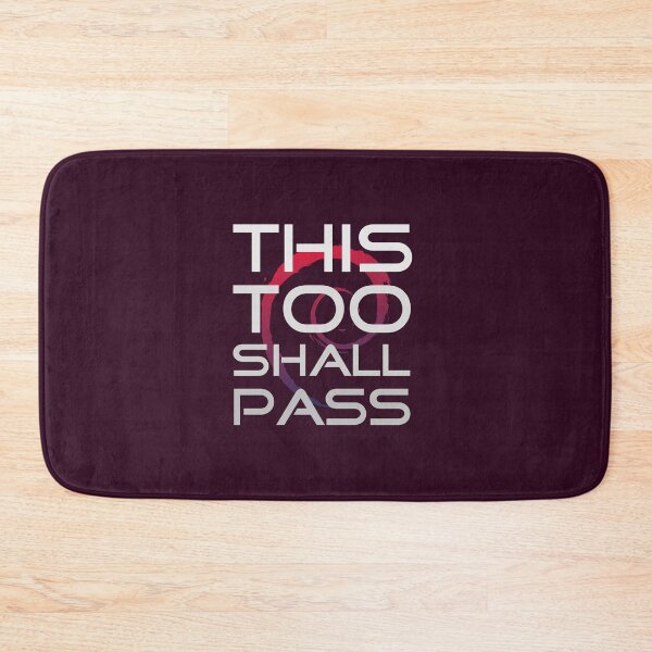 Item preview, This Too Shall Pass cute words design designed and sold by infinitunes.
