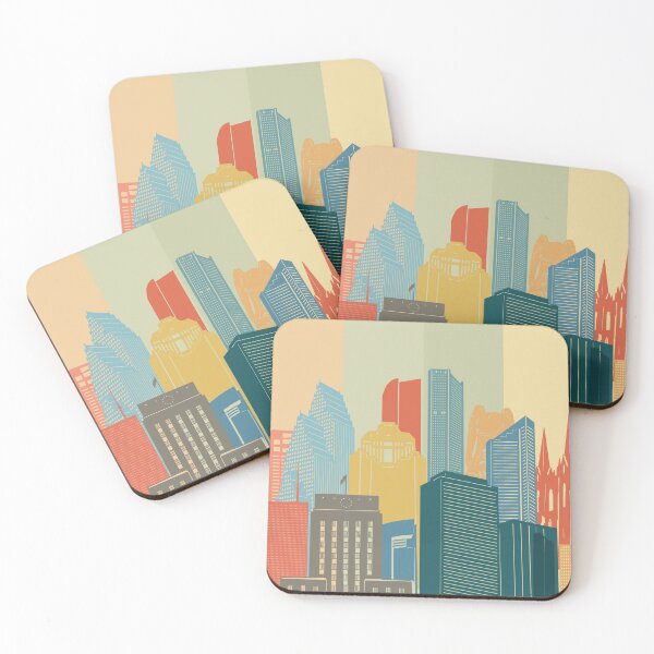 Item preview, houston skyline designed and sold by BekimART2.