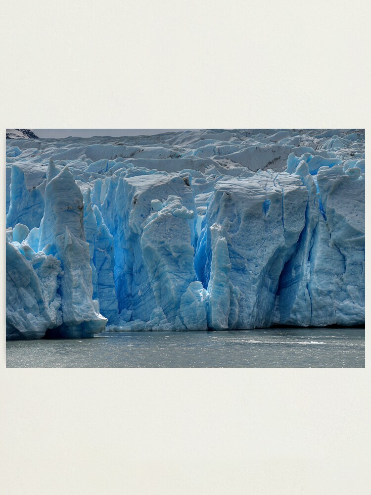 Alternate view of The Face of Grey Glacier Photographic Print