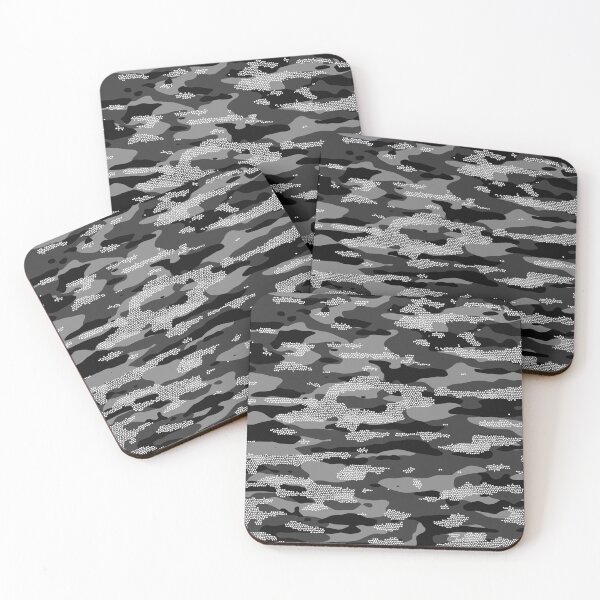 Item preview, Snow Camo Pattern Mosaic Style designed and sold by Destroyed-Pixel.