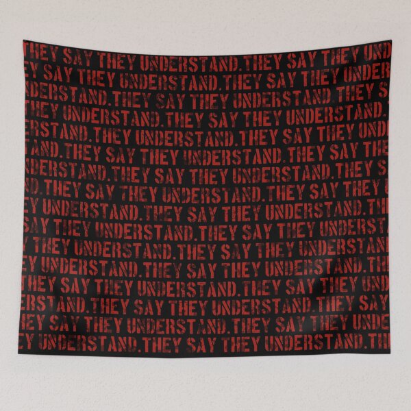 Item preview, They Say They Understand designed and sold by oddenen.