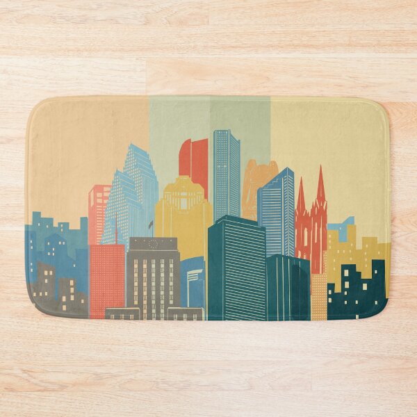 Item preview, houston skyline designed and sold by BekimART2.