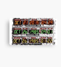 Back to the Future Canvas Print