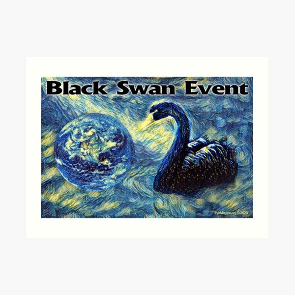 Black Swan Event Art Print