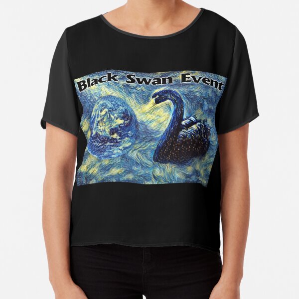 Black Swan Event Chiffon Top