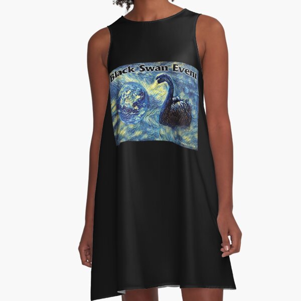 Black Swan Event A-Line Dress