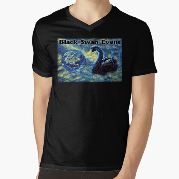 Black Swan Event V-Neck T-Shirt
