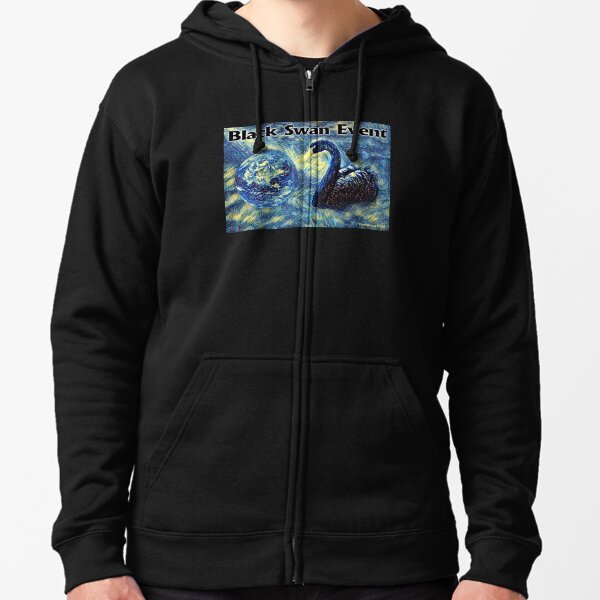 Black Swan Event Zipped Hoodie