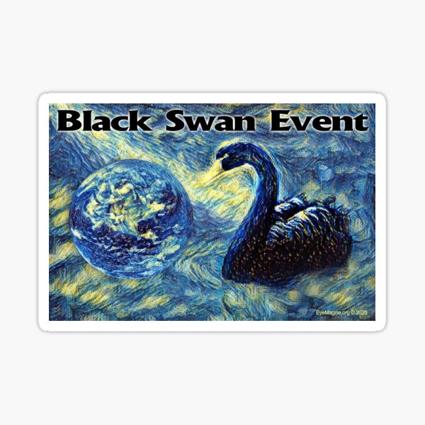 Black Swan Event Sticker