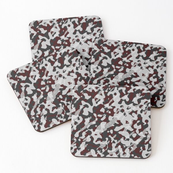 Item preview, Red pattern camo & mosaic style designed and sold by Destroyed-Pixel.