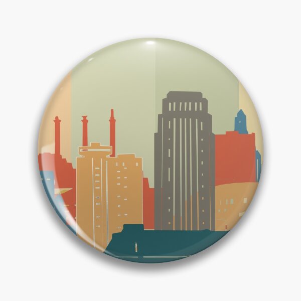 Artikelvorschau, Kansas City Skyine entworfen und verkauft von BekimART2.