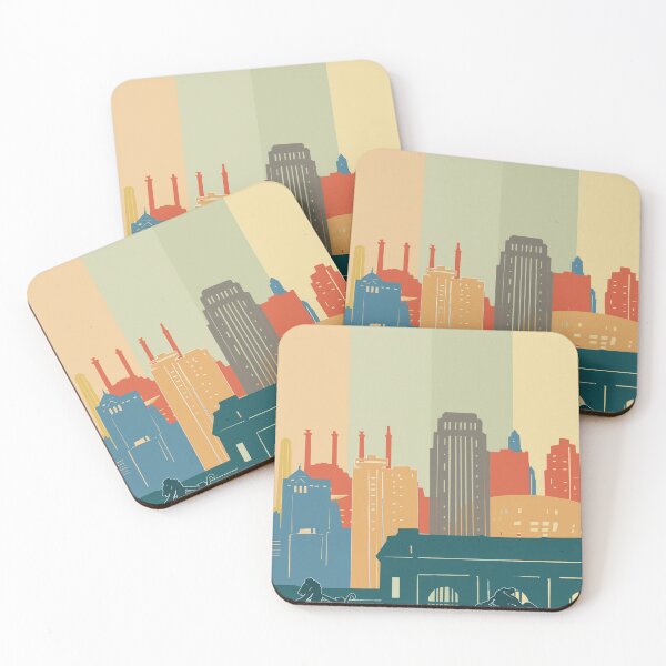 Item preview, kansas city  skyine designed and sold by BekimART2.