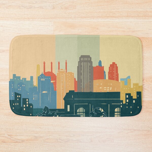 Item preview, kansas city  skyine designed and sold by BekimART2.