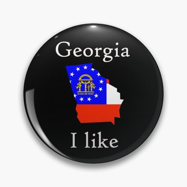 Item preview, America georgia tbilisi atlanta country white black designed and sold by Gex909.
