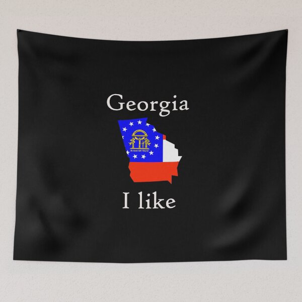 Item preview, America georgia tbilisi atlanta country white black designed and sold by Gex909.