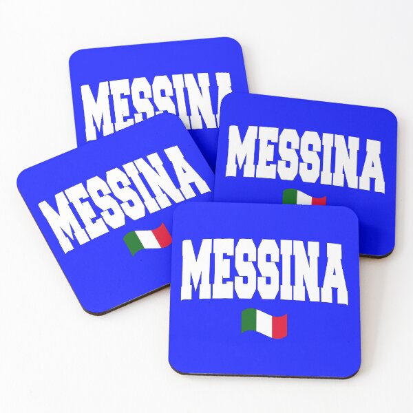 Aperçu de l'œuvre Messine avec le drapeau de l'Italie créée et vendue par AllShirts21.