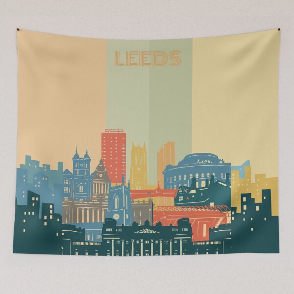 Item preview, leeds skyline designed and sold by BekimART2.