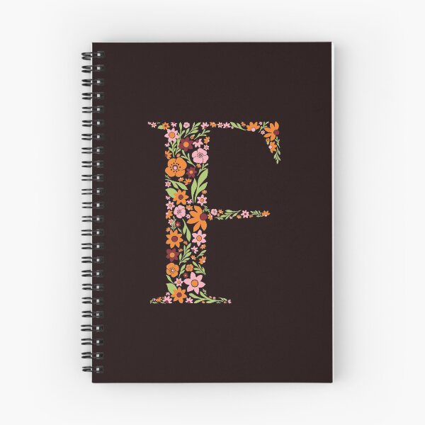 Artikelvorschau, Retro Blumenbuchstabe F. entworfen und verkauft von zeljkica.