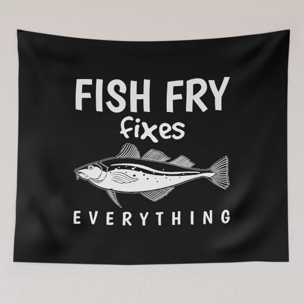 Item preview, Funny Everything Fish Fry graphic designed and sold by jakehughes2015.